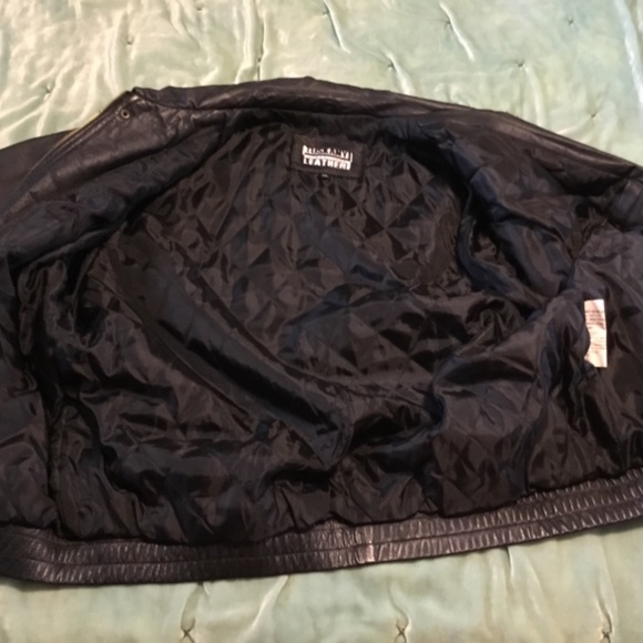 TUSKANY LEATHER  MENS JACKET SIZE XL - Picture 7 of 7